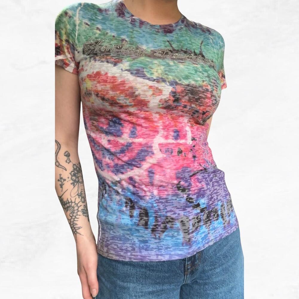 Official Harley Davidson | Multicolored tie dye t-shirt